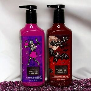 Bath & Body Works Halloween Hand Soap Ghoul Friend & Vampire Blood Fall Soaps